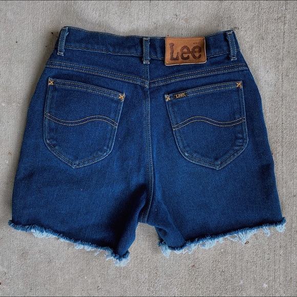 Vintage Lee denim shorts - Picture 1 of 2